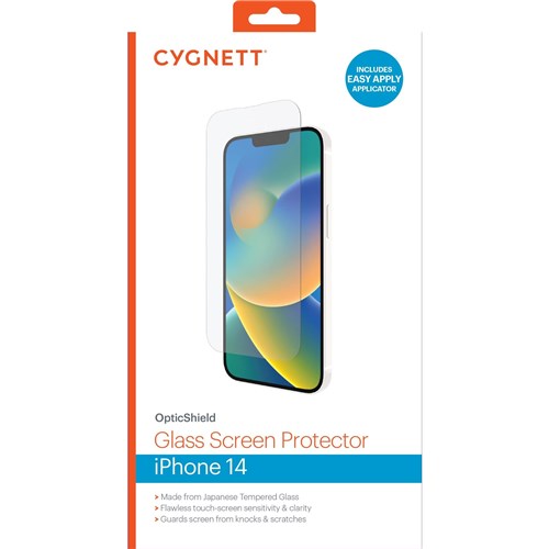 Cygnett OpticShield Screen Protector for iPhone 16e/14/13