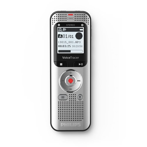 Philips DVT2050 Digital VoiceTracer Stereo Recorder (8GB)