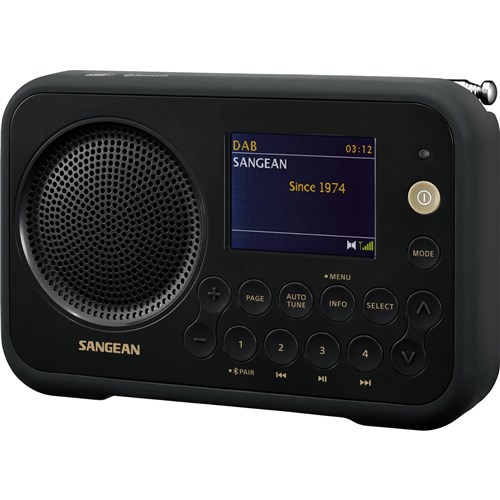 Sangean DPR76BTMB Portable DAB+/FM Radio with Bluetooth