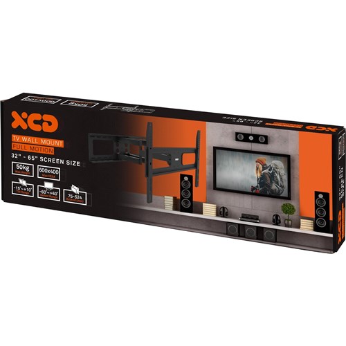 XCD Full Motion TV Wall Mount Large (32' to 65')