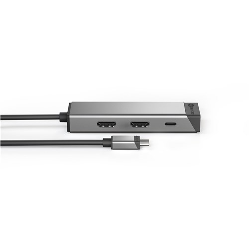 Alogic Ultra USB-C to Dual HDMI Adapter with Power Delivery