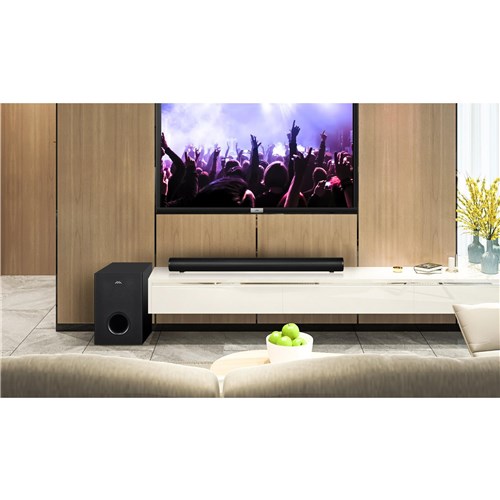FFalcon 2.1 Channel 200W Soundbar with Wireless Subwoofer