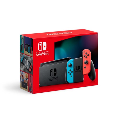 Nintendo Switch Console Neon