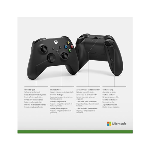 Xbox Wireless Controller Carbon Black