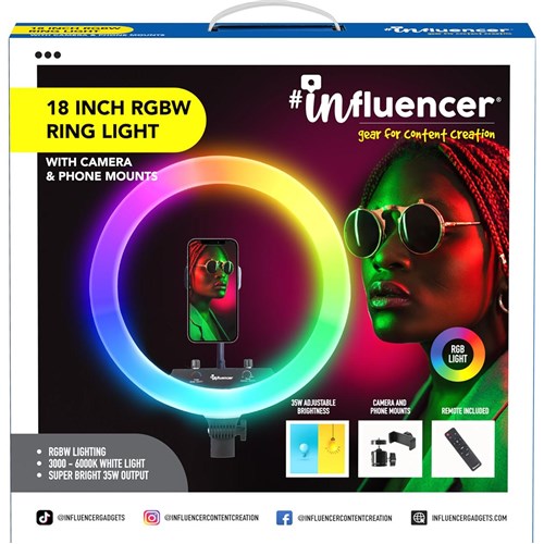 Influencer 18' RGBW Ring Light