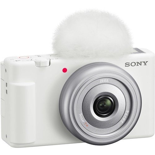 Sony CyberShot ZV-1F 4K Vlog Camera (White)