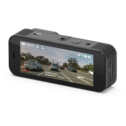 Kapture Compact FHD Front & HD Rear Dash Camera with 3.2' Screen