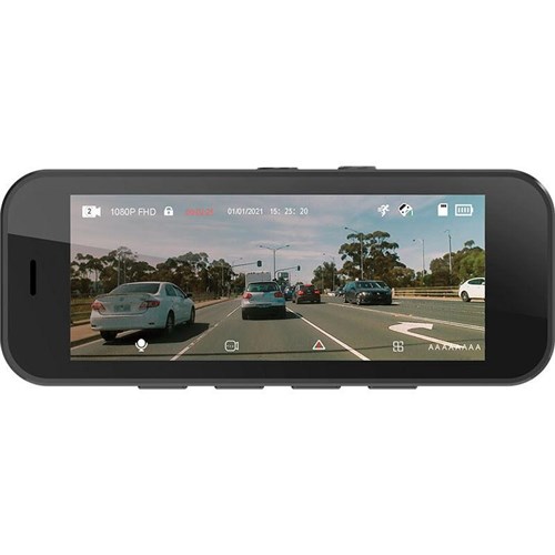 Kapture Compact FHD Front & HD Rear Dash Camera with 3.2' Screen