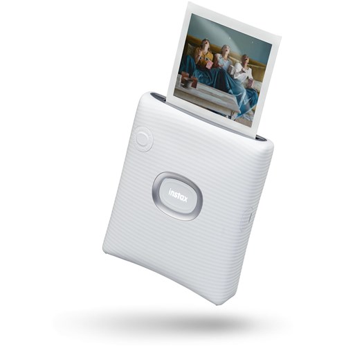 Fujifilm Instax Square Link Smartphone Printer (Ash White)