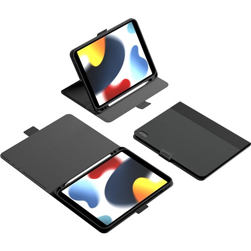 Cygnett TekView Case for iPad A16/10.9' 10th Gen (Black/Grey)