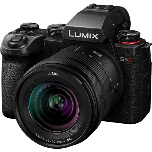 Panasonic LUMIX S5II Full-Frame Mirrorless Camera with 20-60mm Lens [6K Video]