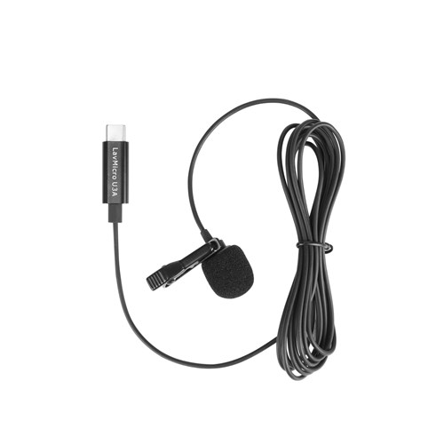 Saromonic LAVMICRO U3A Lapel Microphone (USB-C)