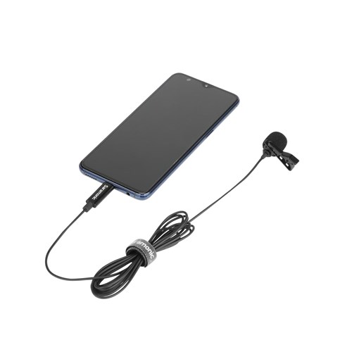 Saromonic LAVMICRO U3A Lapel Microphone (USB-C)