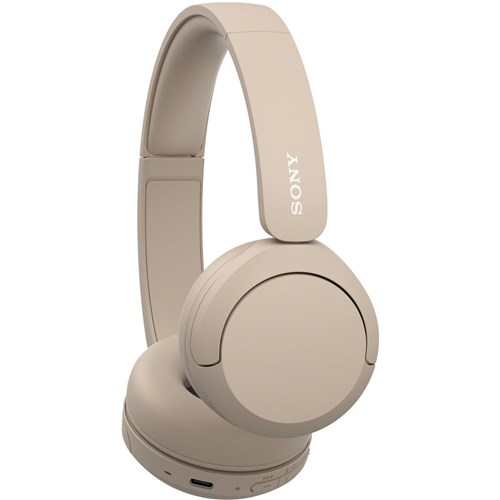 Sony WH-CH520 Wireless On-Ear Headphones (Beige)