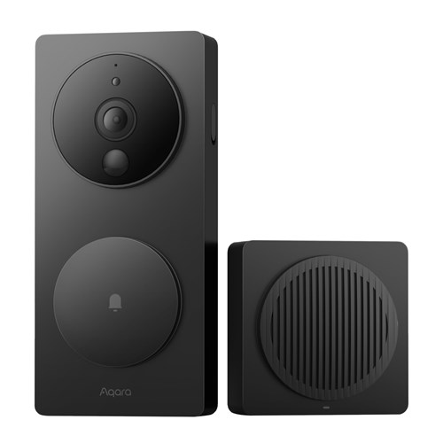 Aqara Smart Video Doorbell G4 with Chime (Black)