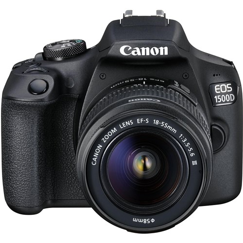 Canon EOS 1500D DSLR Camera with 18-55mm Lens