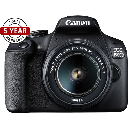Canon EOS 1500D DSLR Camera with 18-55mm Lens