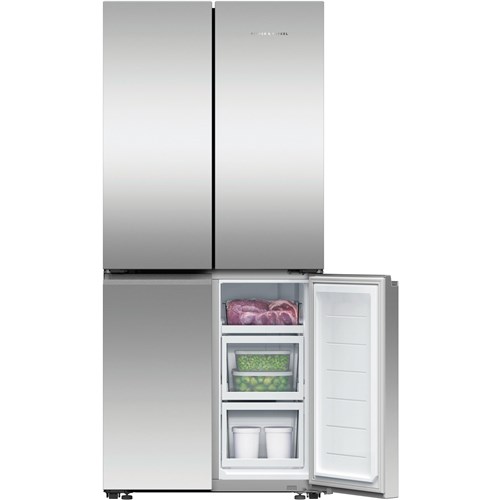 Fisher & Paykel RF500QNX1 498L Quad Door Fridge (Stainless Steel)