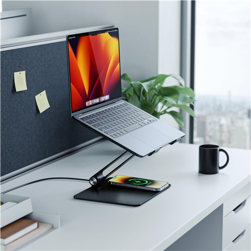 ALOGIC Elite Power Laptop Stand with Wireless Charger