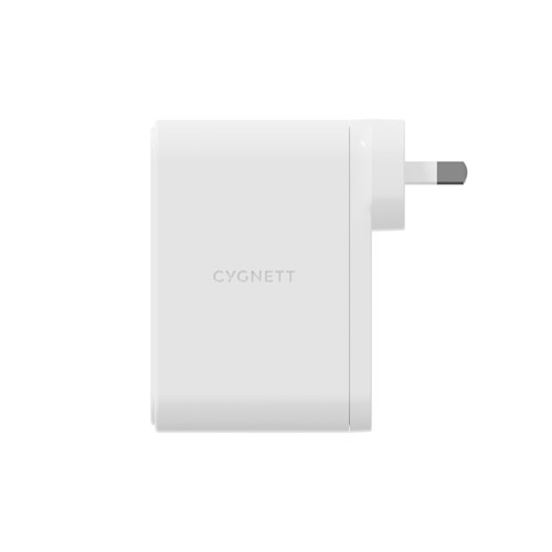 Cygnett PowerMaxx 100W MultiPort GaN Wall Charger (White)