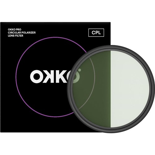 OKKO Pro CPL Circular Polarizer Lens Filter (77mm)