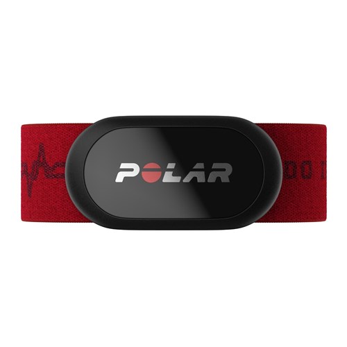 Polar H10 Heart Rate Sensor (Red Beat with Text) [M-XXL]