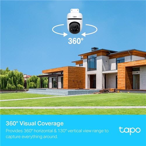 TP-Link Tapo Outdoor Pan& Tilt WiFi Security Camera