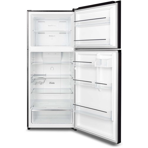 CHiQ CTM407NB3 410L Top Mount Fridge (Black)