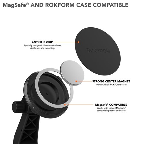 Rokform Magnetic Windshield Suction Mount