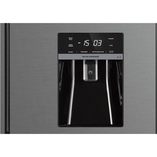 Westinghouse WQE4960BA 492L French Door Fridge (Matte Charcoal Black)