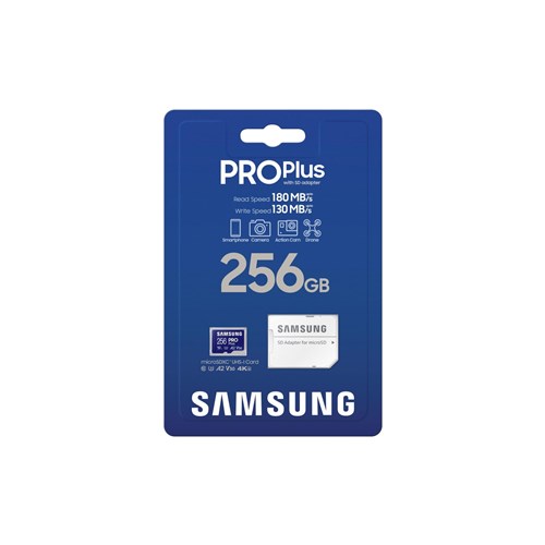 Samsung Pro Plus 256GB Micro SD Card [2023]
