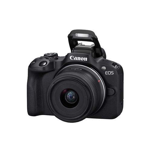 Canon EOS R50 Mirrorless Camera with RFS 18-45mm Lens Kit