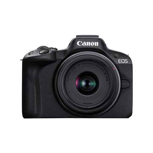 Canon EOS R50 Mirrorless Camera with RFS 18-45mm Lens Kit