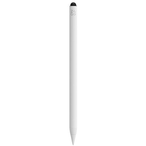Zagg Pro Stylus 2 Pencil with Wireless Charging Adapter (White)