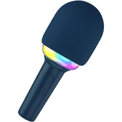 XCD Bluetooth Karaoke Microphone with Speaker (Blue)