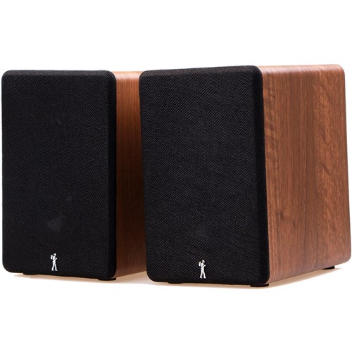 Flea Market 2 Channel Bluetooth Bookshelf Speakers (Walnut)