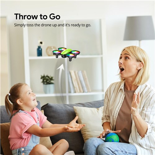 Tomzon A23 Mini Drone with LED (Green)