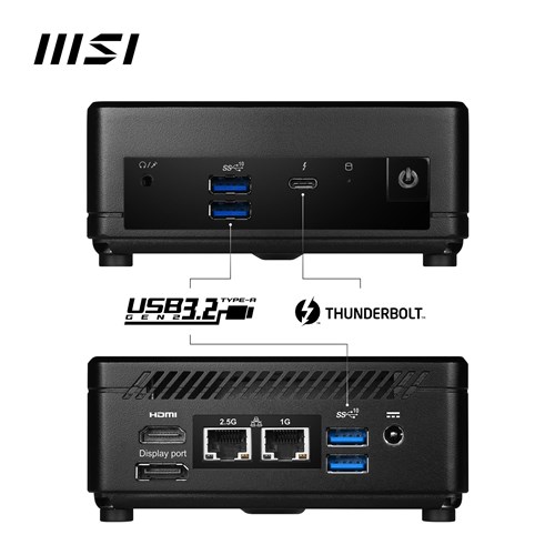 MSI Cubi 5 12M-024AU Mini Desktop PC NUC (Intel i5)[512GB SSD]