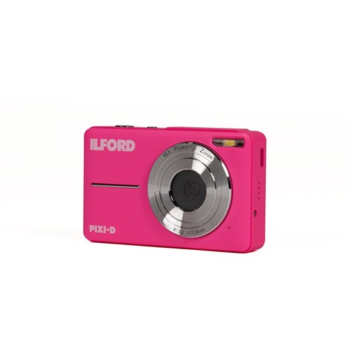 ILFORD PIXI-D Compact Digital Camera (Hot Pink)