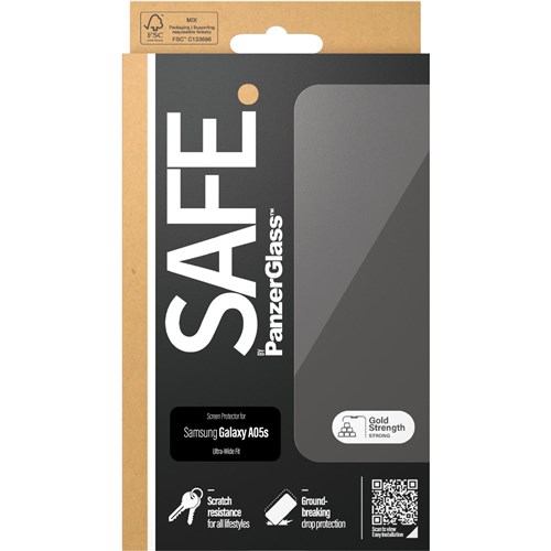 SAFE by Panzer UltraWide Fit Screen Protector for Galaxy A05s