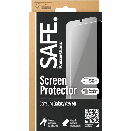 SAFE by Panzer UltraWide Fit Screen Protector for Galaxy A25