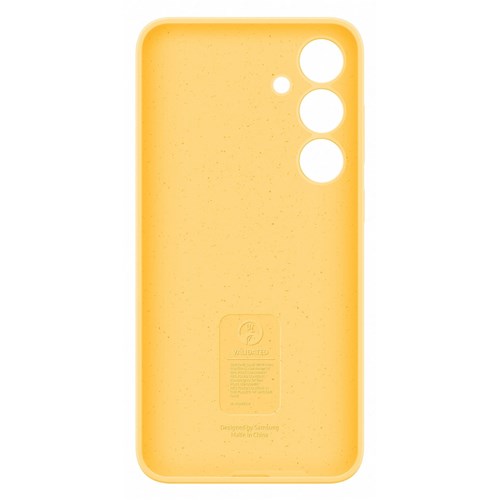 Samsung Silicone Case for Galaxy S24+ (Yellow)