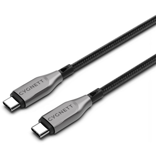 Cygnett Armoured USB-C to USB-C Cable 2M (Black)