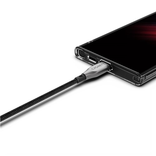 Cygnett Armoured USB-C to USB-C Cable 2M (Black)