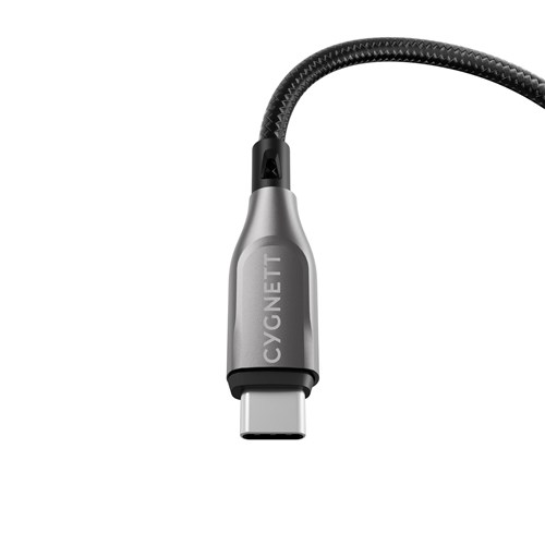 Cygnett Armoured USB-C to USB-C Cable 2M (Black)