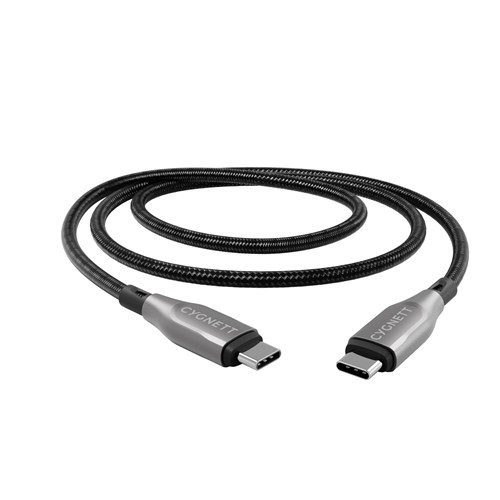 Cygnett Armoured USB-C to USB-C Cable 2M (Black)