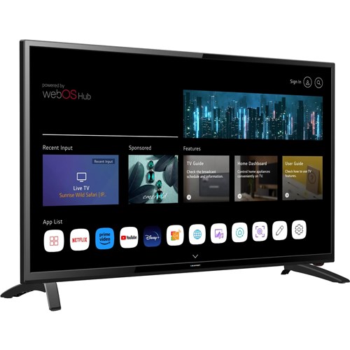 Blaupunkt 24' HD Smart TV with DVD and 12V Car Charger
