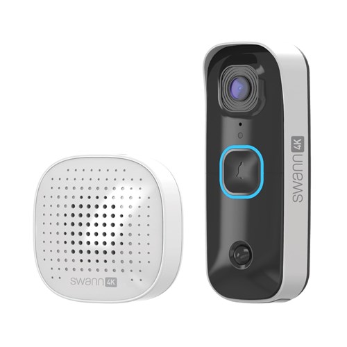 Swann SwannBuddy 4K Video Doorbell with Chime