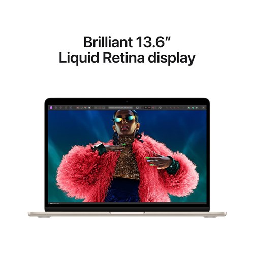 Apple MacBook Air 13-inch with M3 Chip. 8-core GPU. 256GB/8GB (Starlight)[2024]