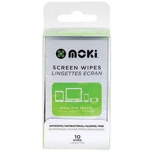 Moki Screen Wipes (10 Sachets)